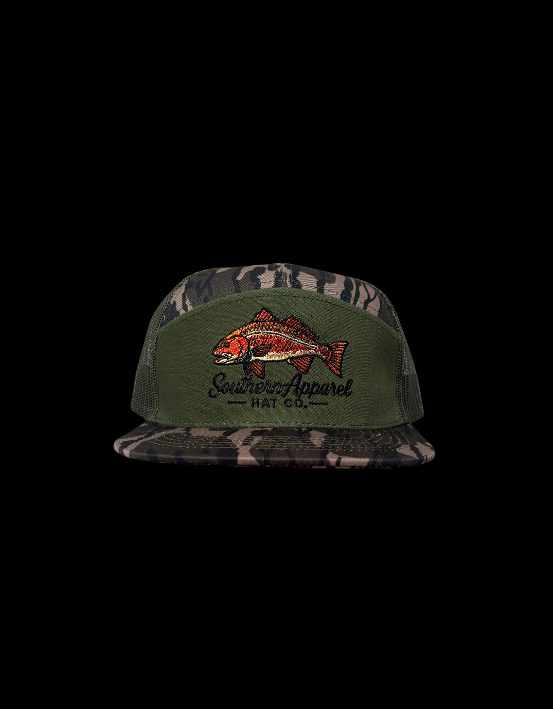 Red fish, bottom land camo